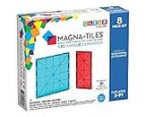 Magna-Tiles Expansion Set rectangulaire - The Original Magnetic Building Tiles for Creative Open-Ended Play, Educational Toys for Children Ages 3 Years + (8 pièces) 15816