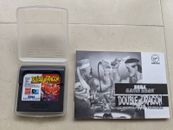 SEGA Game Gear Double Dragon PAL Manual + Cartridge 