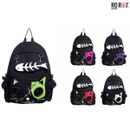 Banned Music Speaker Backpack Apparel Kitty Fish Bone School Uni Festival Bag
