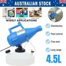 4.5L Electric ULV Fogger Disinfection Sprayer Mosquito Killer Home office Blue