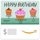 Amazon.ca eGift Card - Happy Birthday Cupcake