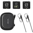 RØDE Wireless PRO Compact Wireless Track Set with Timecode, 32-Bit Float On-Board Recording, 2 Lavalier Microphones and Charging Case for Video Recording and Content Creation
