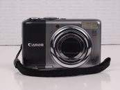 Canon PowerShot A2000 IS 10.0MP 6x Digital Camera Silver Working READ DEFECTS 
