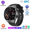 Waterproof GT4 PRO Smart Watch NFC GPS Tracker Bluetooth Call Men Sport Watches