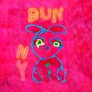 Jumper Maybach Bunny - Wrapped Canvas Painting Canvas in Blue/Green/Pink | 30 H x 30 W x 1.5 D in | Wayfair J_PRT_BUNY30