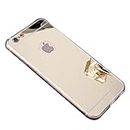 Mirror Case for iphone 6/6S,Luxury Mirror Back Shock-Absorption TPU Bumper Anti-Scratch Bright Reflection Protective Case for Apple iphone 6/6S (Gold)