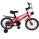 Kids Bike for 3 4 5 6 Year Old Girls and Boys, 14 Inch Kids' Bicycles with Training Wheels and Handbrake, 14" Bikes with Adjustable Seat and Light, Gifts for Toddler