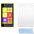 cadorabo - 10 x Screen Protector Crystal Clear HQ for > Nokia Lumia 1020 < high clear - Transparent