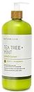 Nature Love Tea Tree + Mint Conditioner | Purify + Invigorate | Revitalizing for All Hair Types | Paraben Free, Cruelty Free, Made in USA (25 oz), Tea Tree + Mint Conditioner