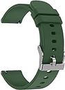 MELFO Smart Watch Strap Compatible with Lg The Real Watch Soft Silicone Strap - Green