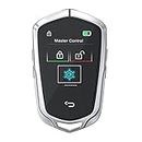 Universale LCD Touch Screen Smart Key Remote Keyless Entry Car Electronics Remote Starters per tutti i modelli di pulsante Start Stop motore