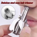 Stainless Steel Nose Shaving Hair Removal Clipper Trimmer Manual Device Washable