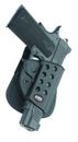 Fobus 1911 Style Paddle Holster with 4500 Double Magazine Holster Combo - 1911-4