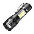 Linterna más potente - Linterna LED brillante Linterna recargable con zoom con 4 modos de potente linterna de manoMis pedidos #21