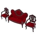 Tnfeeon 1:12 Dolls House Furniture Dollhouse Miniatures Living Room Sofa Couch Furniture Doll House Accessories