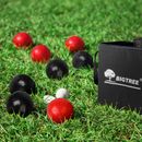BIGTREE Bocce Ball Backyard Fun Hefty Balanced Durable Carry Case Game Set
