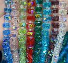 8mm crystal glass bead DIY bracelet clothing accessories