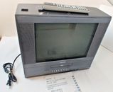 Toshiba MD14H63  14"  TV DVD Combo Retro Gaming Television Flat Screen W/Remote