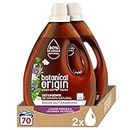 Botanical Origin Detergente para lavadora ecológico apto para pieles sensibles, 70 lavados, Fragancia Jazmín Fresco y Lavanda Silvestre