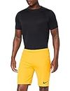 Nike - PARK II - KNIT NB - Short - Homme - Or (University Gold/Noir) - FR: S (Taille Fabricant: S)