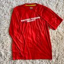Under Armour Shirts | Men's Under Armour Maryland Wwp Small L/S T-Shirt | Color: Red | Size: S