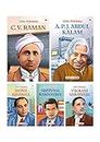 Story Books for Kids (Set of 5 Books) (Illustrated) - Indian Scientists - Biographies for Children - 6 Years to 10 Years Old - CV Raman, Homi Bhabha, Ramanujan, Vikram Sarabhai, Abdul Kalam