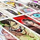 REDCLOUD set of 40 mix anime wall posters for room size 4.5x12 inch anime posters