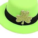 Enakshi Hat Shaped Hair Clip St Patrick's Day Barrettes Girls Teens Shamrock Light Green |Clothing, Shoes & Accessories | Womens Accessories | Hair Accessories