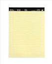 5 Star Office Executive Pad Perforated Top Feint Ruled Blue Margin Red 50 Sheets (100 Pages) A4 Yellow [Pack 10]