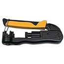 Klein Tools Compression Crimper Lateral, One tool for both inside (premises) and outside (utility) cabling, VDV211063