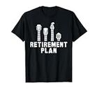 Guitare Band Retirement Plan Musik CD & Vinyl Vintage T-Shirt