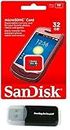 SanDisk 32GB MicroSD HC MicroSDHC Memory Card 32G (32 Gigabyte) for Motorola Moto E Moto G LTE Nokia Lumia Icon X X+ XL Lumia 930 635 630 530 X2 with Everything But Stromboli Reader