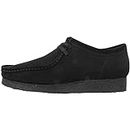 Clarks Originals Mens Wallabee Suede Leather Black Shoes 10.5 UK