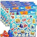 Finding Nemo Stickers 8 Pack - 200 Disney Finding Nemo Stickers for Finding Nemo Party Supplies, Party Favors, Disney Birthdays, More | 8 Sheets Finding Nemo Stickers for Kids