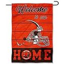 WinCraft Cleveland Browns Welcome Home Decorative Garden Flag Double Sided Banner