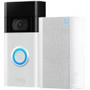 Ring Video Doorbell 2nd Gen and Chime Pro 2nd Gen Wireless WHITE SALE