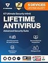K7 Ultimate Security Infiniti Lifetime Validity Antivirus 2022 | 5 Devices | Threat Protection ,Internet Security,Data Backup,Mobile Protection| laptop,PC, Mac®,Phones,Tablets,iOS
