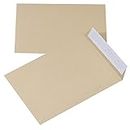 Envelopes with a Silicone-Coated Self-Adhesive Office Products HK B5 176x250mm 90gsm 10pcs Brown/Envelopes and Shipment Accessories/Type-with Silicone Tape/Kind-HK/Colour-Brown/Format-
