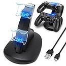 SUNKY PS4 / PS4 Slim / PS4 Pro Controller Charger, LED Gaming Console Charging Stand USB Charger Dock Station Mount Dock Cradle for Sony Playstation 4 Slim Pro