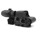 558 Red Green Dot Holographic Sight Reflex Scope with G33 3X Magnifier 558+G33 Sight Quick Release Mount Combo