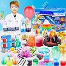 120+ Experiments Science Kits for Kids Age 6 7 8 9 10 11 12 Educational STEM Toys Gifts for Boys Girls,Bouncy Ball, Volcano,Chemistry Set,Color Learning Activities Scientific Tools Toys