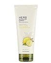 The Face Shop Herb Day 365 Master Blending Lemon and Grapefruit Facial Foaming Cleanser, Dry, 170 ml