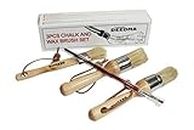 Chalk Paint Wax Brush Set – Smooth, Effortless and Detailed painting Deedma Brush Set – Comfy All-natural Boar Bristle Brushes – No Streak 3 Piece Brush Set Limited Time Offer