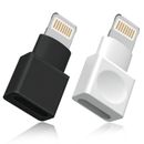 2Pack Lightning Extender Adapter Apple MFI Certified Iphone Charger Extension