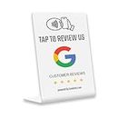 NFC Review Stand, Skyrocket Your Online Reputation | Designed to Revolutionize Your Business's Customer Engagement.