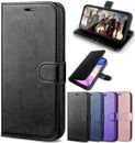 PU Leather Flip Wallet Case For iPhone 14 Pro Max 15 13 Pro 12 8 7 6+ XR SE 2022