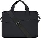 Dynotrek Eyser 15.6 inch Laptop Sleeve Case Cover Pouch with Handle Computer Bag for MacBook Pro 16"/15" 15.6" Dell Lenovo HP Asus Acer Samsung Chromebook (Charcoal Black)