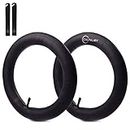 CALPALMY (2 Pack) 14’’ x 1.75/1.95/2.125 Kids Bike Replacement Inner Tubes - Inner Tube Replacement with 32mm Schrader Valve Compatible with Schwinn Roadster Tricycle and Steerable Kids Bike and More