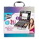 Shimmer 'n Sparkle Glitter Makeover Studio Beauty Kit - All-in-One Beauty per occhi, guance e labbra a partire dagli 8 anni in su
