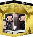 Game of Thrones (Season 5) - 5-DVD Box Set & Jon Snow Vinyl Figure ( )